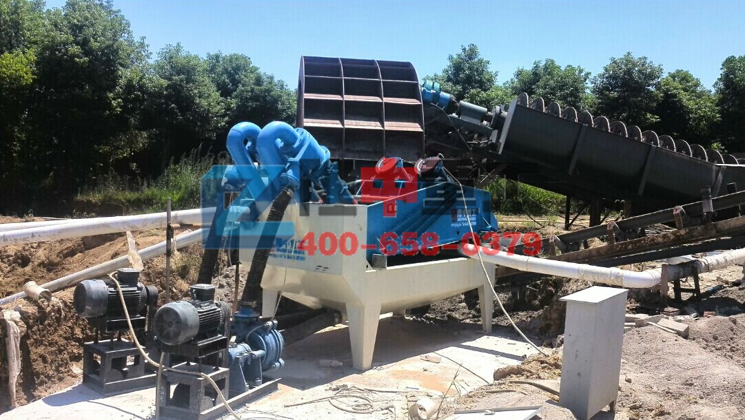 遼寧<a href=http://m.yeczp.net/tags/xishahuishouji target=_blank class=infotextkey><a href=//tags/xishahuishouji target=_blank class=infotextkey>細沙回收機</a></a>使用現(xiàn)場                                         