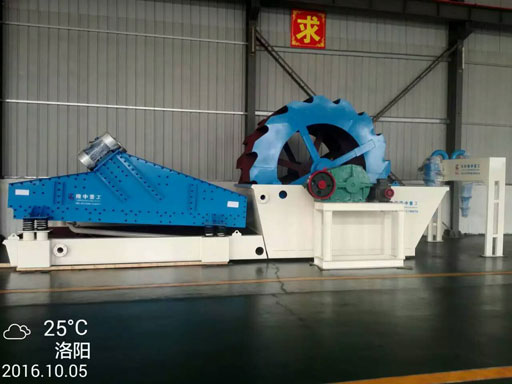 洗砂回收一體機待發(fā)